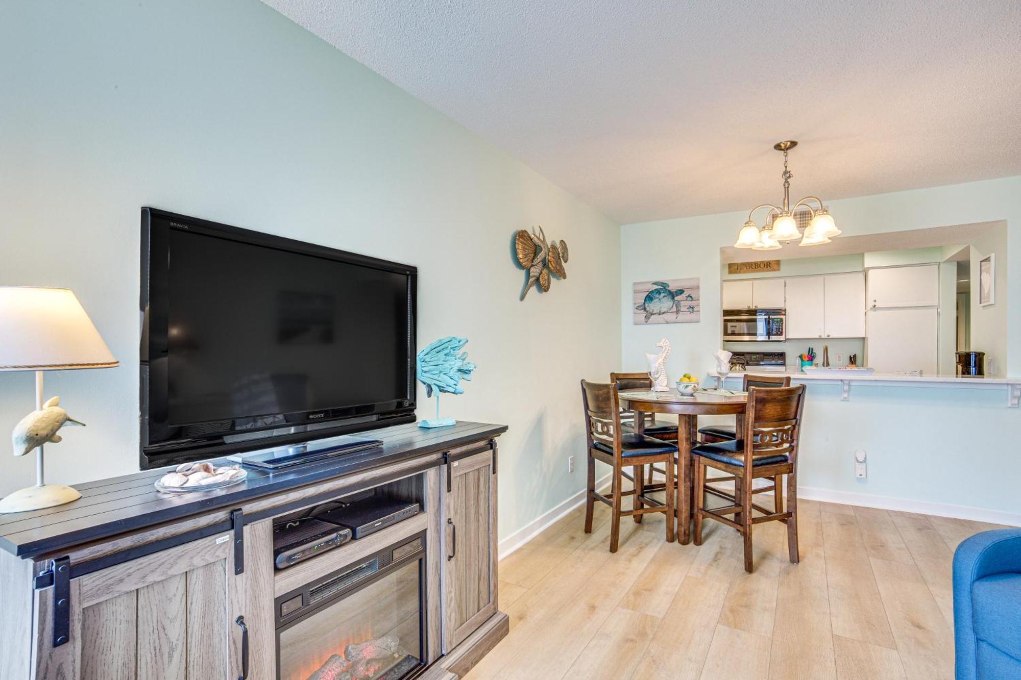 Ocean-View Saint Helena Island Condo - Pool Access Oceanmarsh Subdivision Exterior photo