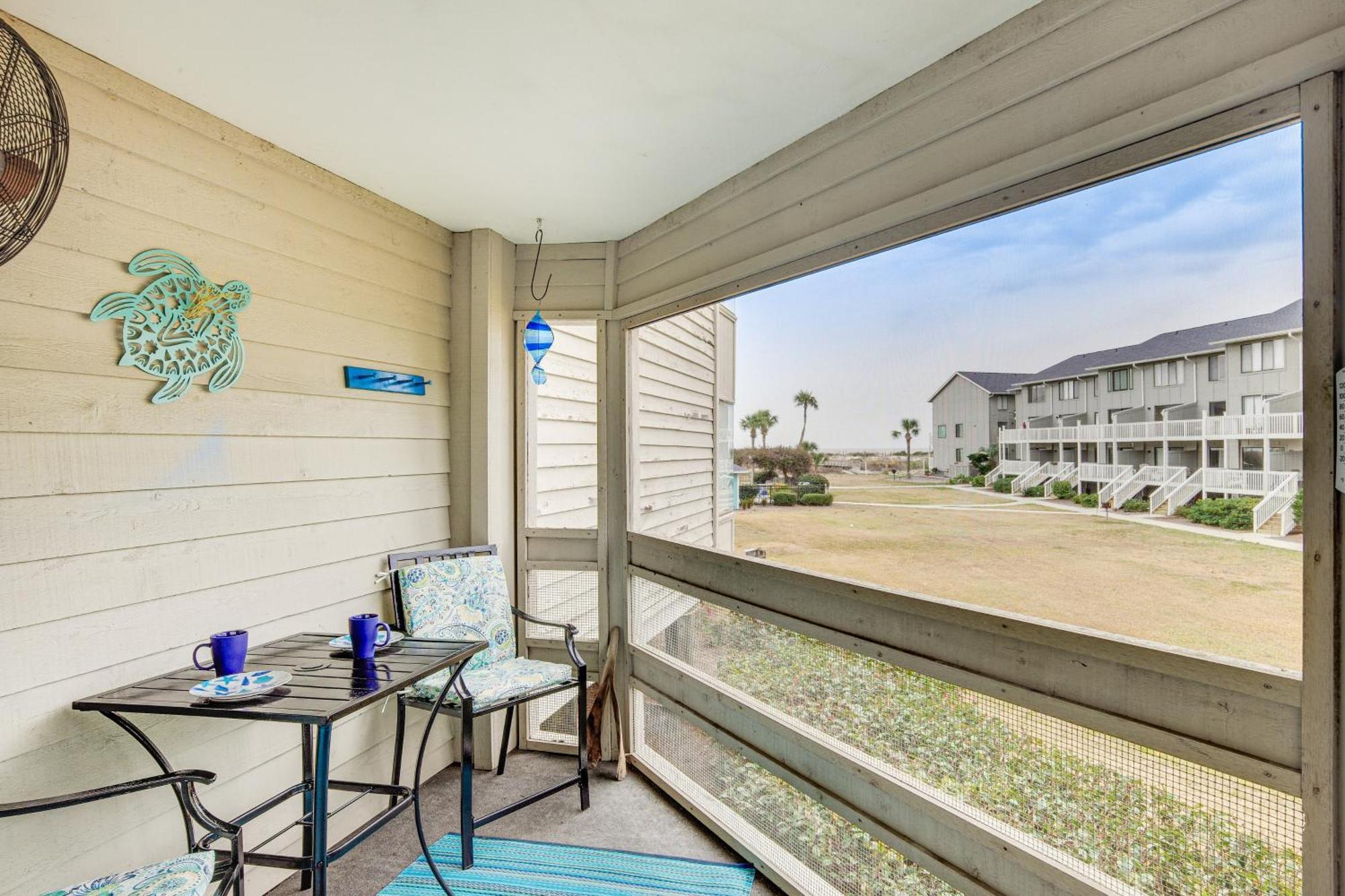Ocean-View Saint Helena Island Condo - Pool Access Oceanmarsh Subdivision Exterior photo