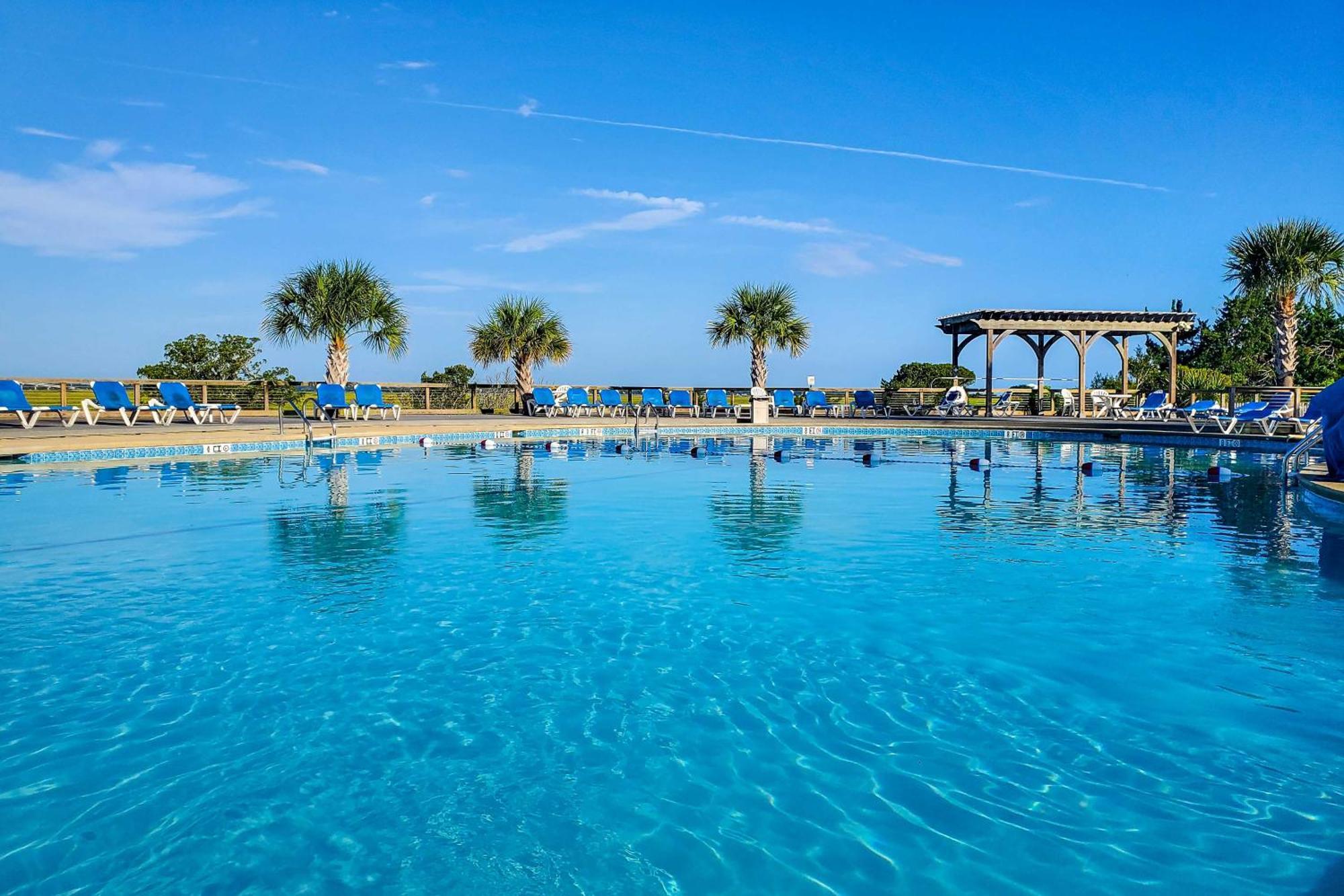 Ocean-View Saint Helena Island Condo - Pool Access Oceanmarsh Subdivision Exterior photo